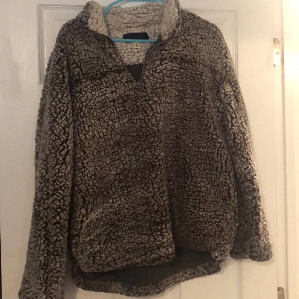 Sherpa crewneck